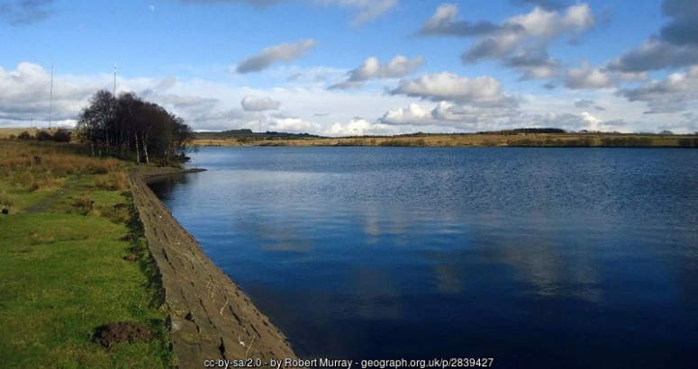 Rougrigg Reservoir in North Lanarkshire