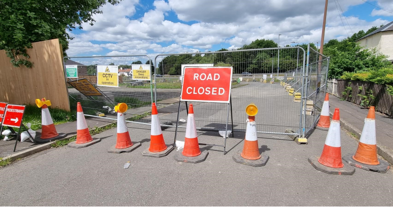 Crow Wood Road closed