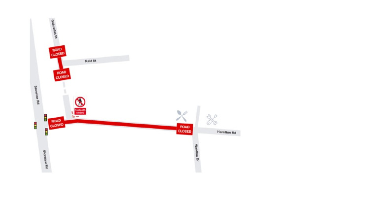 The project will be delivered in two phases Hamilton Road Rutherglen Sewer Upgrade