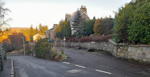 Junction at Milnab Street, Crieff