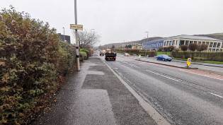A8 Greenock Flooding Alleviation Project East Hamilton Street in Greenock