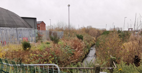 A8 Greenock Flooding Alleviation Project The Lady Burn in Greenock
