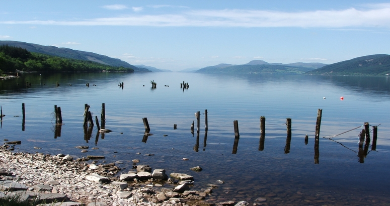 Loch Ness from Dores Loch Ness from Dores