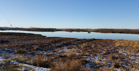 Loch Orasaigh, the loch that supplies the North Lochs Water Treatment Works