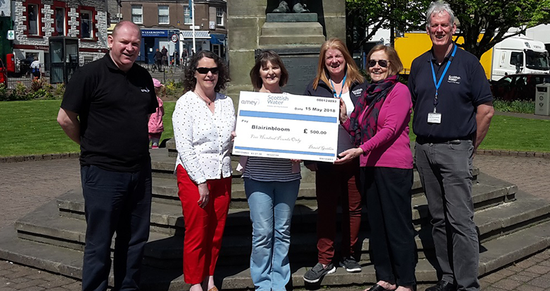 Blair In Bloom Cheque Presentation Blair In Bloom