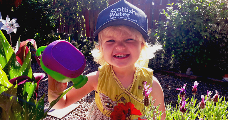 Early years learning - use a wateringcan instead of a hose. Early years learning - use a wateringcan instead of a hose.