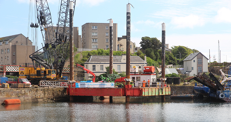 Marine Investigation Work at Portobello Marine Investigation Work at Portobello