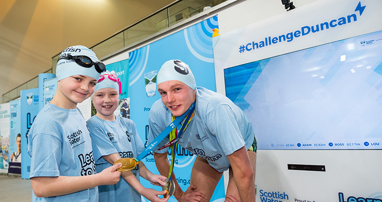 Visitors Challenge Duncan as swimmer competes in European Championships Visitors Challenge Duncan as swimmer competes in European Championships