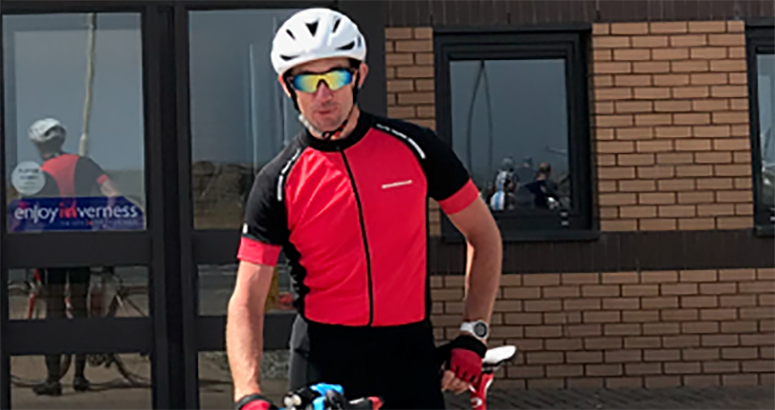 Scottish Water team leader tackles cycle challenge for WaterAid Scottish Water team leader tackles cycle challenge for WaterAid