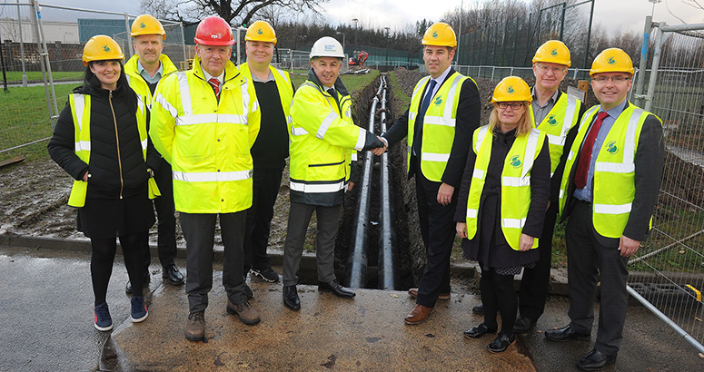 A pioneering renewables project