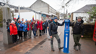 West Highland Way Top Up Taps Launch