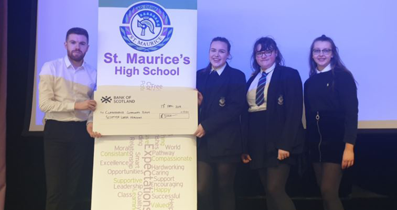 Scottish Water Horizons makes £1000 donation for Cumbernauld Gala Day Scottish Water Horizons makes £1000 donation for Cumbernauld Gala Day