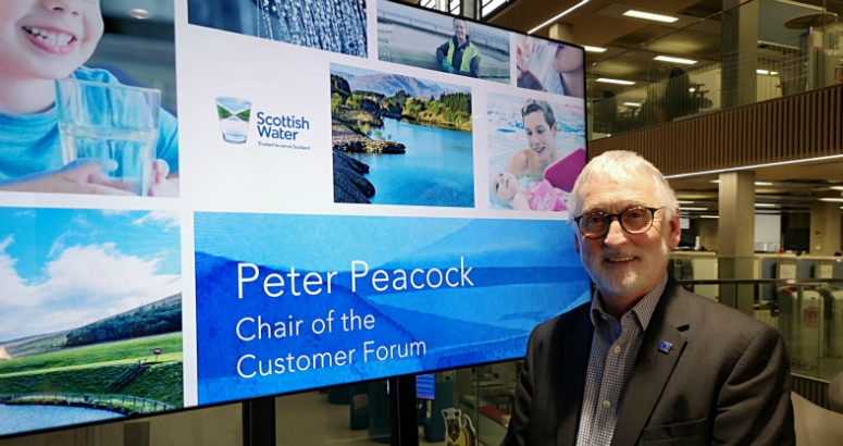 Peter Peacock Chair of Customer Forum Peter Peacock Chair of Customer Forum