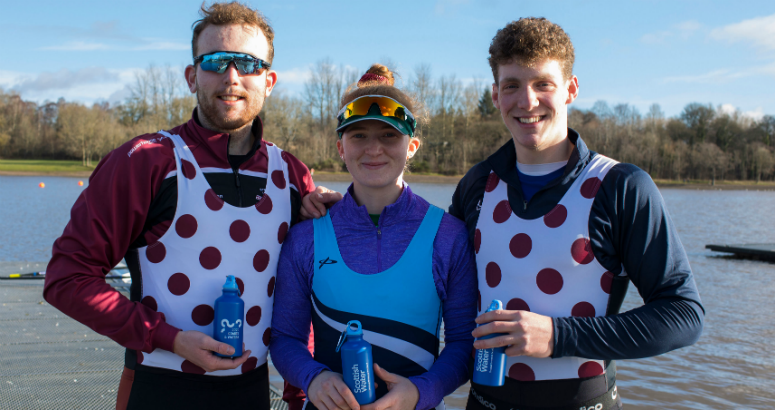 Members of Strathclyde  Park Rowing Club