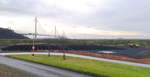 Solar Panels at Dunfermline WwTW