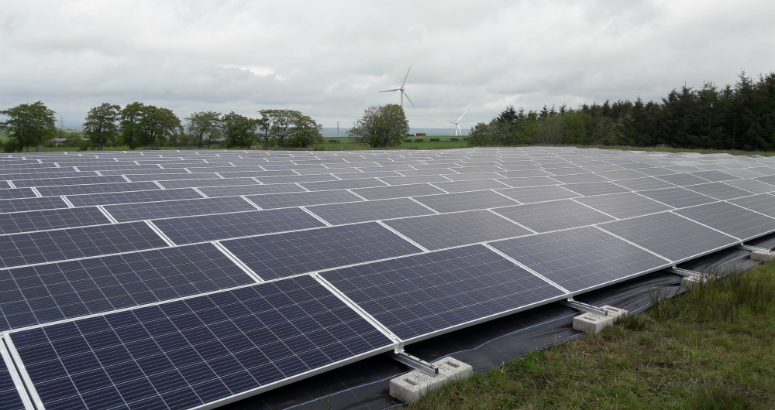 PV at Glassford Service Reservoir