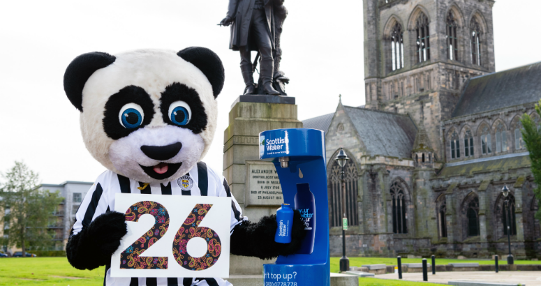 26th TuT launched by St Mirren FC's Paisley Panda