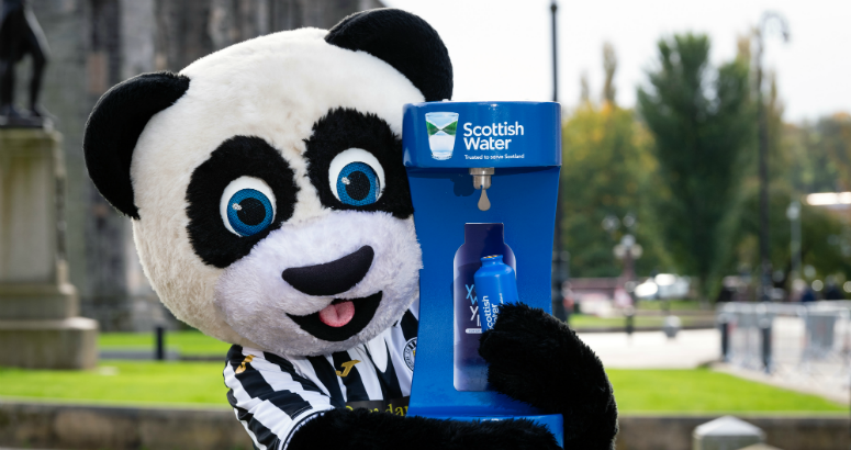 Paisley Panda tops up from the tap
