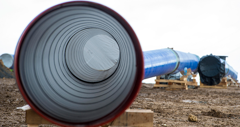 Glasgow Resilience Scheme mains pipe