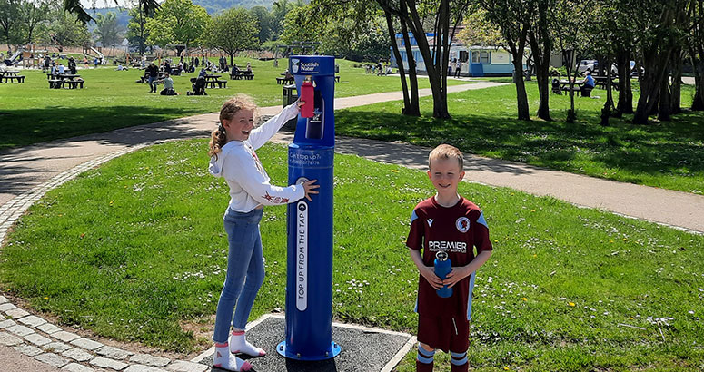 Top Up Tap at South Inch Park