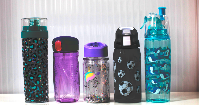 water bottles