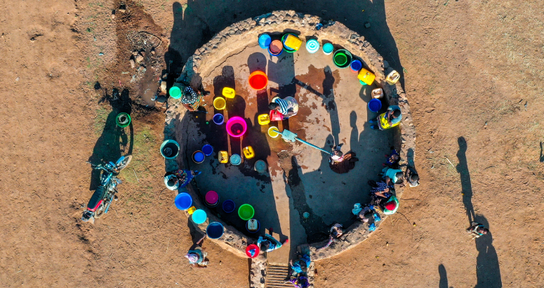 Malawi borehole