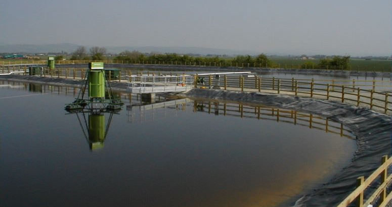 Errol waste water treatment works