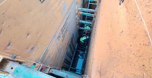 kilmarnock Road sewer repair works