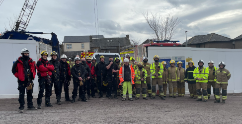 Scottish Fire & Rescue Service personnel
