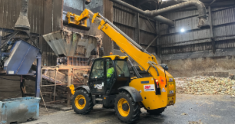 Food recycling at Deerdykes Bioresources Centre