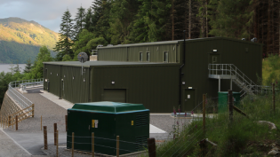 New state of the art water treatment works serving Fort Augustus and Glenmoriston