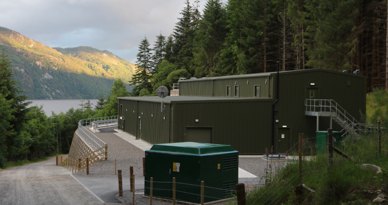New state of the art water treatment works serving Fort Augustus and Glenmoriston