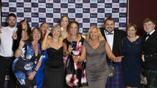 Scottish Swimming Awards. Pictured: winners West Lothian Leisure Centre.