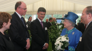 Queen Elizabeth II officially opened Katrine Water Project in July 2008