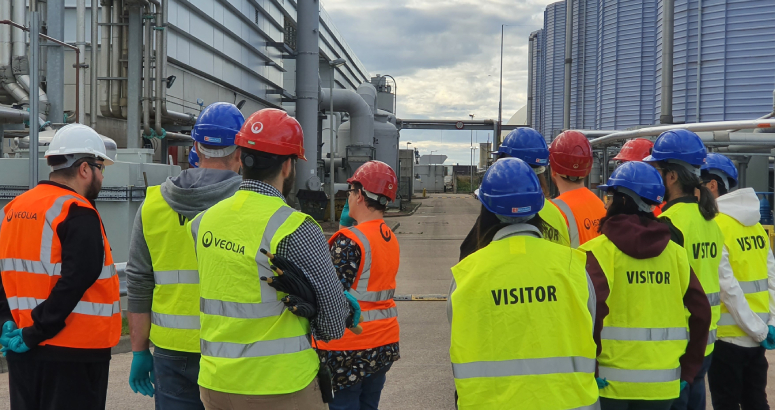 Veolia showing public around Seafield