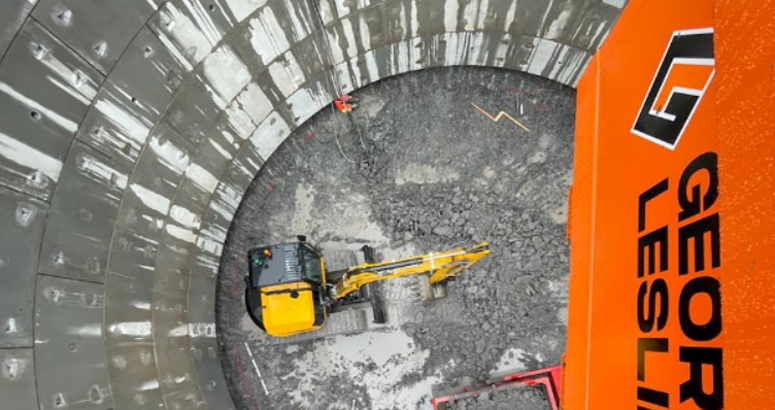 Work on storm water storage tank is nearly complete Braidholm Road Sewer Flooding Project