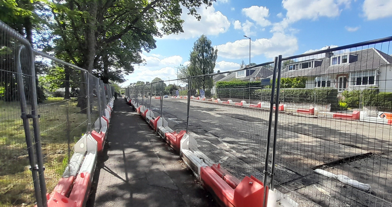The road has now been reinstated and reopened Braidholm Road Flooding Project