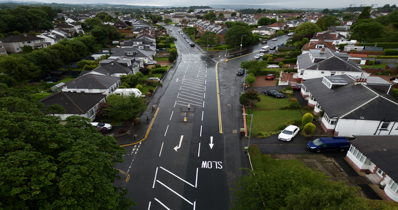 Braidholm Road has reopened Braidholm Road Sewer Flooding Project