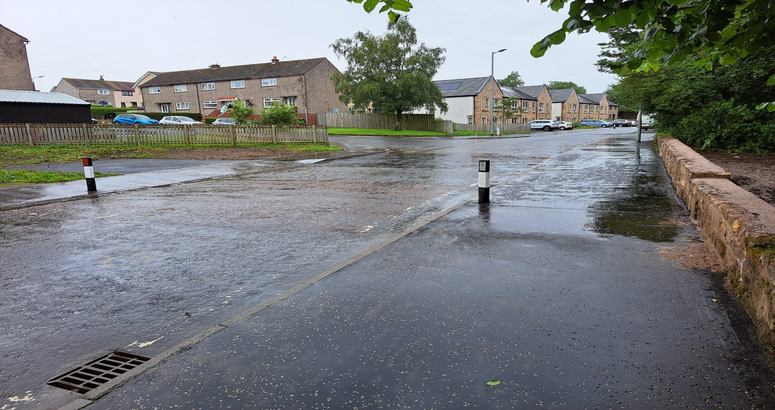 The new sewer will help to prevent properties on the street from flooding David Dale Avenue Sewer Flooding