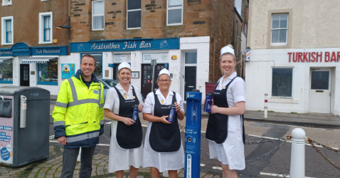 SW and Chip shop staff