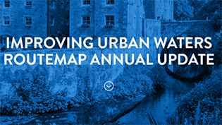 cover and title of the Improving Urban Waters Update for 2023