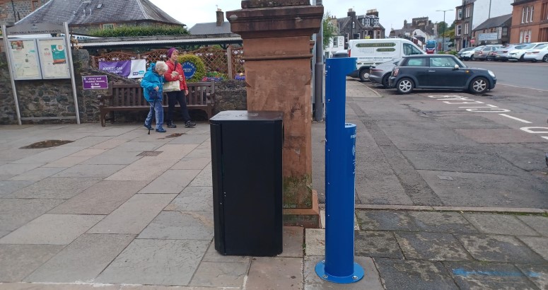 Moffat's brand new bright blue Top Up Tap Moffat's brand new bright blue Top Up Tap