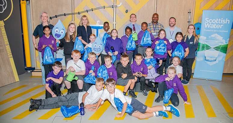 Generation H20 Water Cycle Workshop at St Pius Primary A group of pupils from St Pius Primary School in Dundee who attended a Generation H2O water cycle workshop