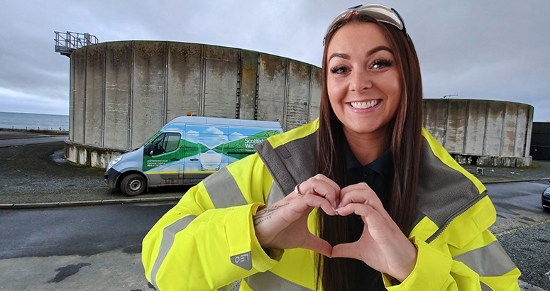 Michelle Barbour Waste Water Team Leader at Scottish Water on International Women's Day