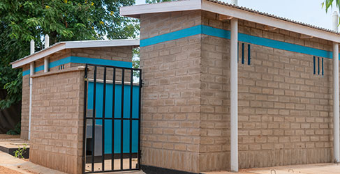 Toilet Block Building in Malawi