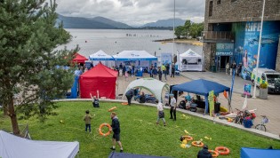 Water Safety Scotland Open Day Event Set Up Water Safety Scotland Open Day Event Set Up