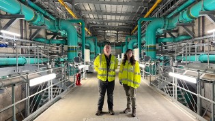 Scottish Water employees hosts tour of leading Water Treatment Works for delegate from USA Scottish Water employees hosts tour of leading Water Treatment Works for delegate from USA