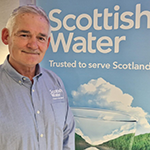 headshot image of Peter Farrer Scottish Water Chief Operating Officer