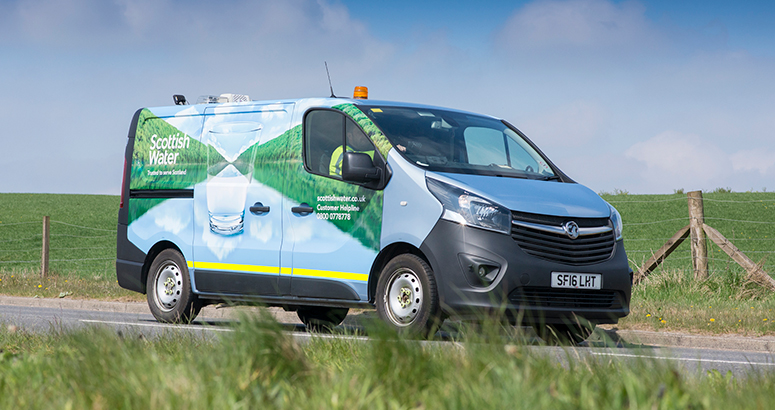 Scottish Water van