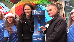 Glasgow's Top Up Tap Launch